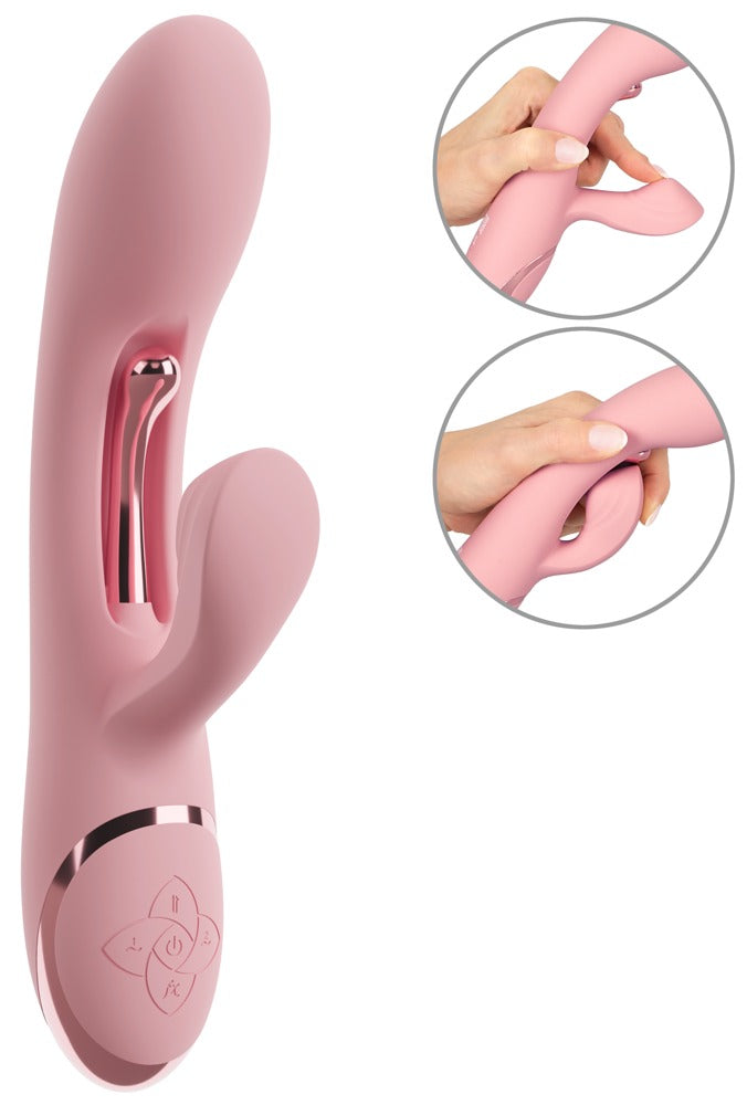 Rabbit Vibrator med 3 Motorer & G-Punkt Vibro-Tunge