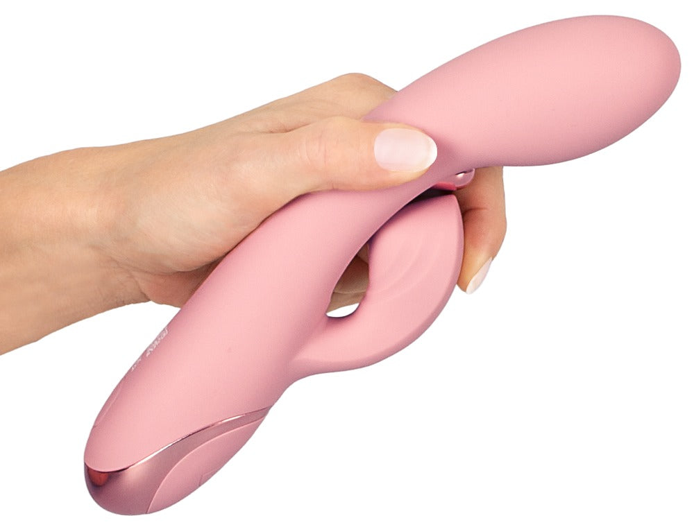 Rabbit Vibrator med 3 Motorer & G-Punkt Vibro-Tunge