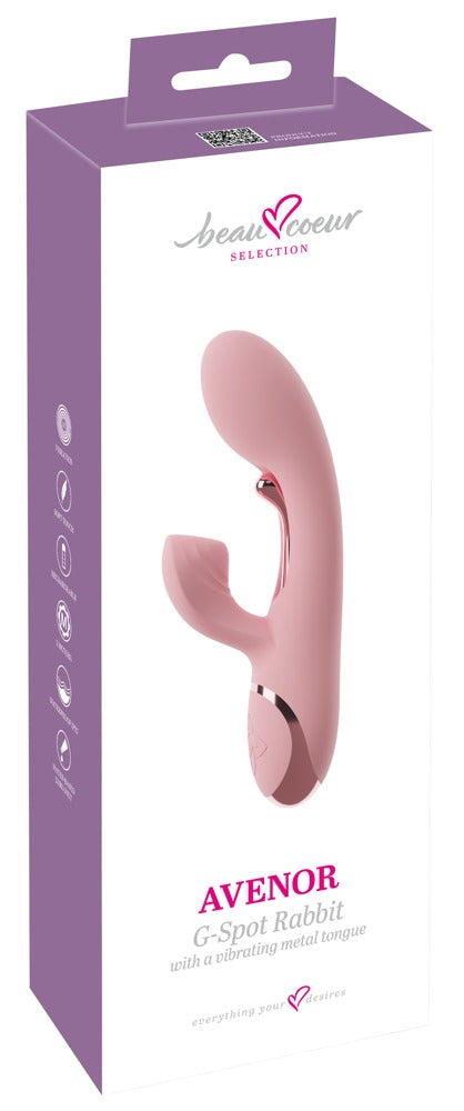 Rabbit Vibrator med 3 Motorer & G-Punkt Vibro-Tunge