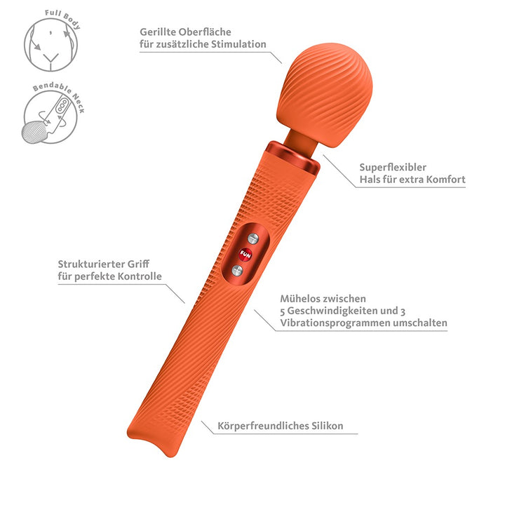 Fun Factory Vim Premium Massage Wand med Dybe Vibrationer