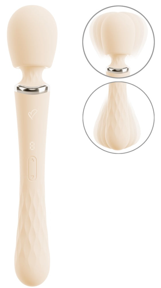 TAVIRO – Dobbelt Massage Wand i Silikone - EternaNordic