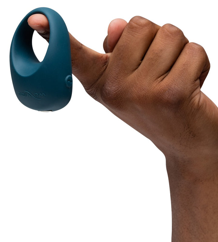 Vandtæt We-Vibe Pivot 2 i blød og fleksibel mørkegrå silikone