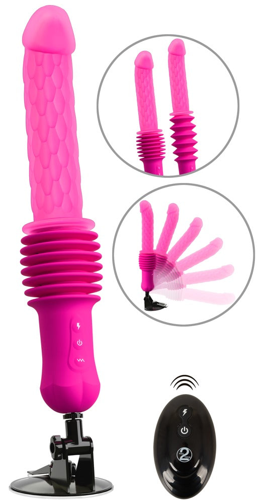 You2Toys RC Warming Thrusting Vibrator med Fjernbetjening