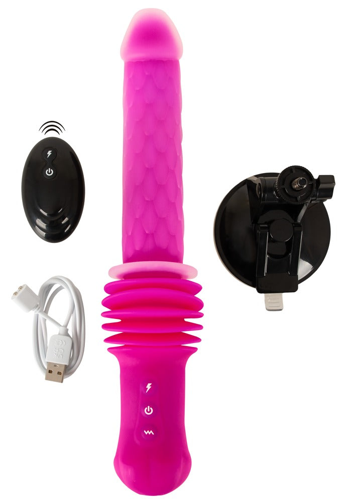 You2Toys RC Warming Thrusting Vibrator med Fjernbetjening