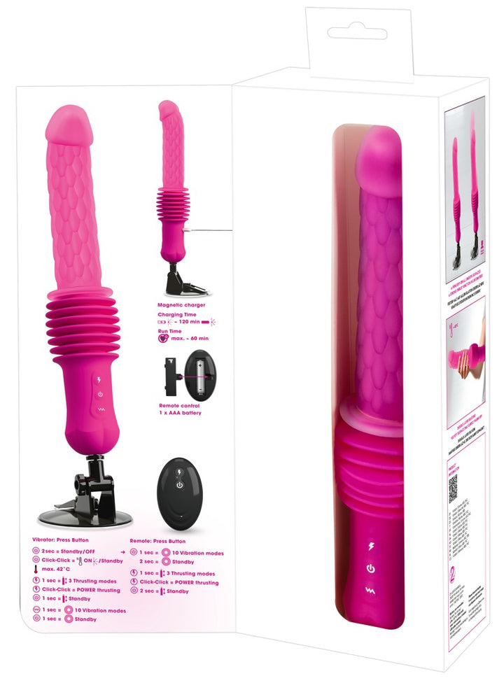 You2Toys RC Warming Thrusting Vibrator med Fjernbetjening
