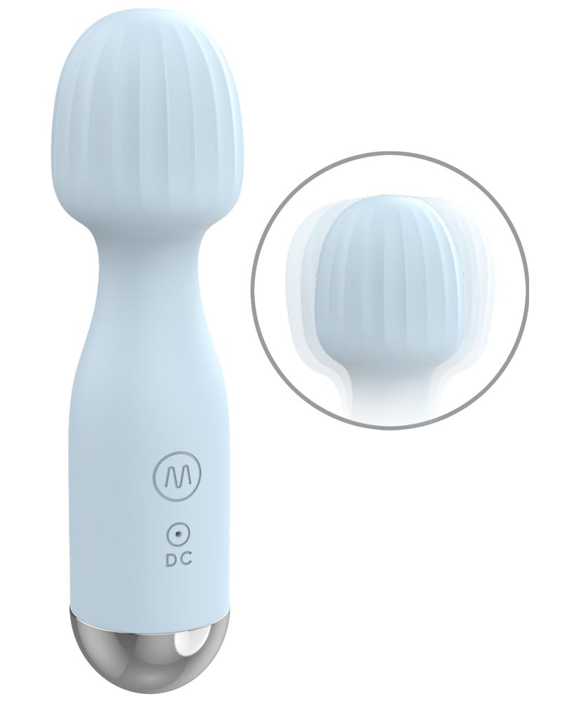 Kompakt mini massagestav med 10 vibrationer