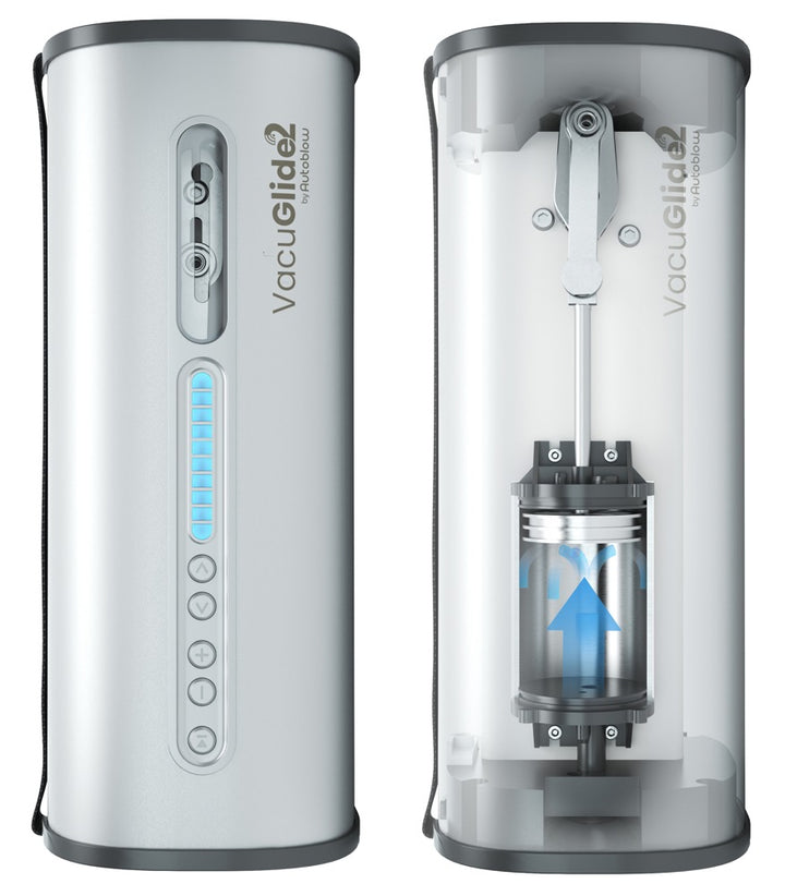 VacuGlide 2 Automatisk Masturbator med App & Synkroniserede Videoer