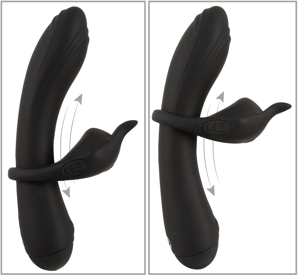 Duo Vibrator med Aftagelig Vibro-Ring – Coup!es Choice