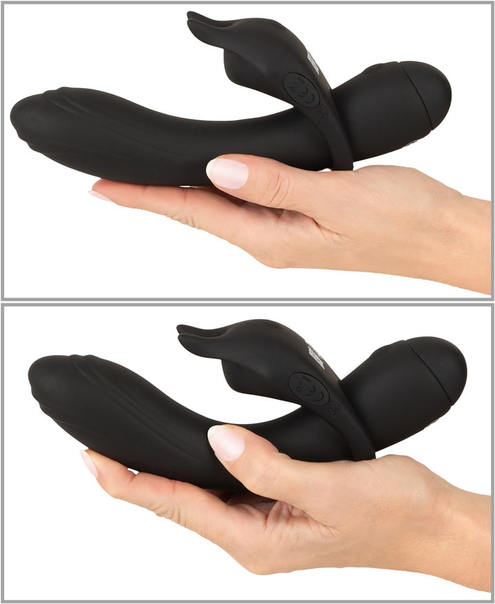 Duo Vibrator med Aftagelig Vibro-Ring – Coup!es Choice