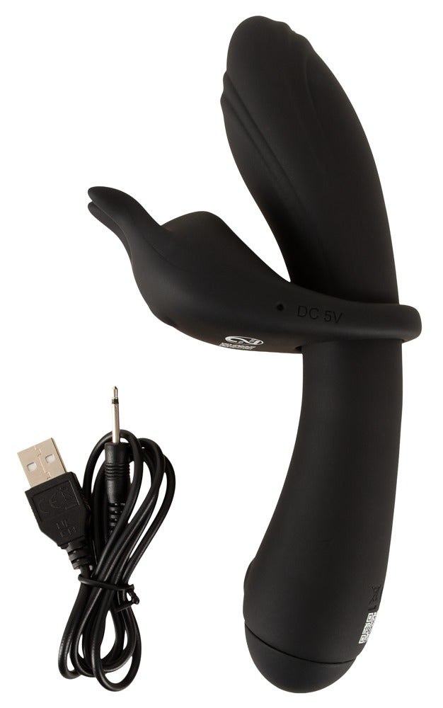 Duo Vibrator med Aftagelig Vibro-Ring – Coup!es Choice