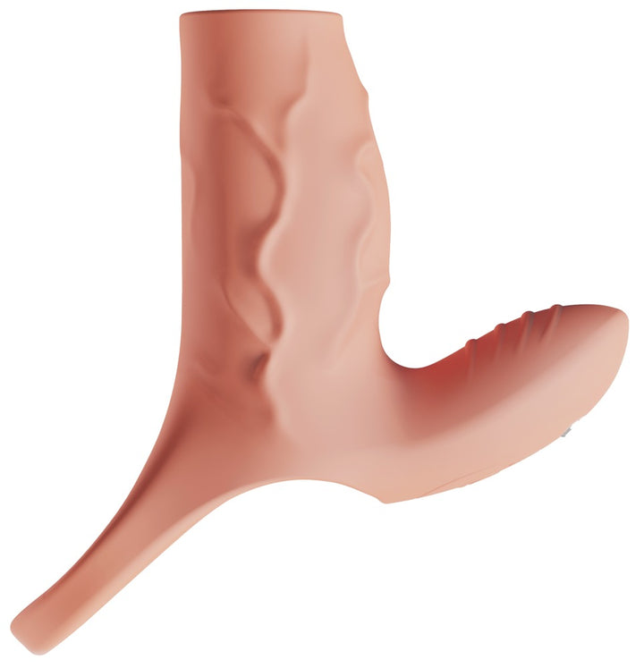 Vibrerende Penissleeve med Klitorisstimulator