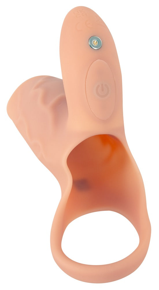 Vibrerende Penissleeve med Klitorisstimulator