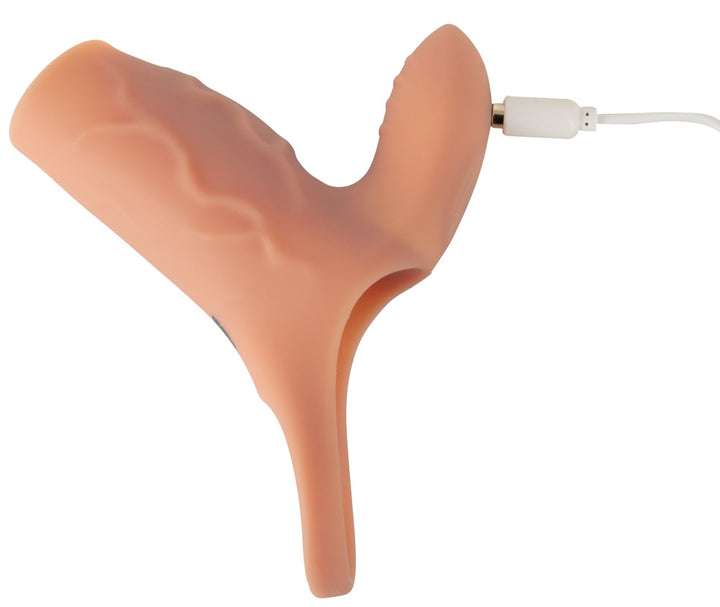 Vibrerende Penissleeve med Klitorisstimulator