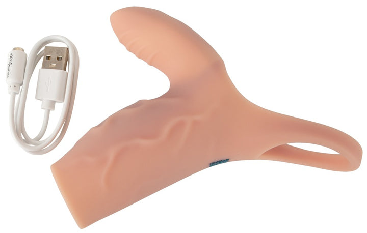 Vibrerende Penissleeve med Klitorisstimulator