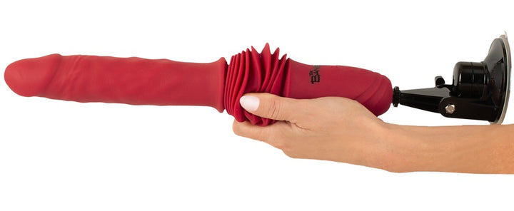 The Banger RC Double Thrusting vibrator med dobbelt automatisk bevægelse og fjernbetjening