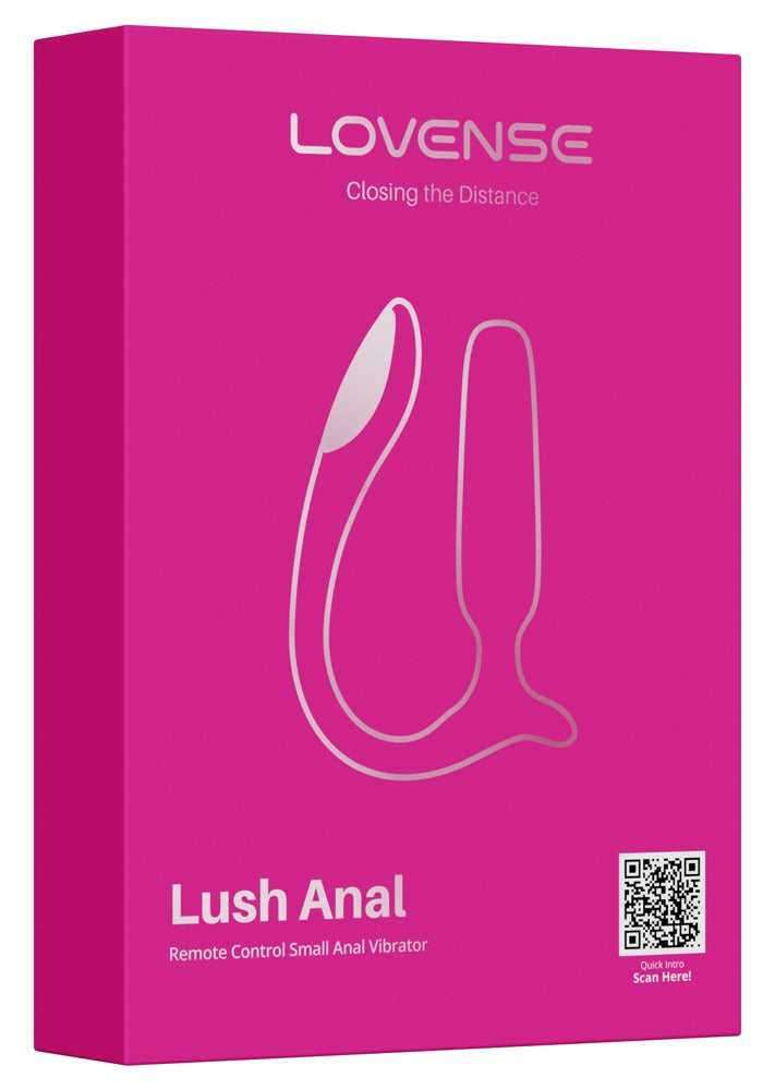 Lush Anal Vibro-Plug med LED & App-styring – Lovense - EternaNordic