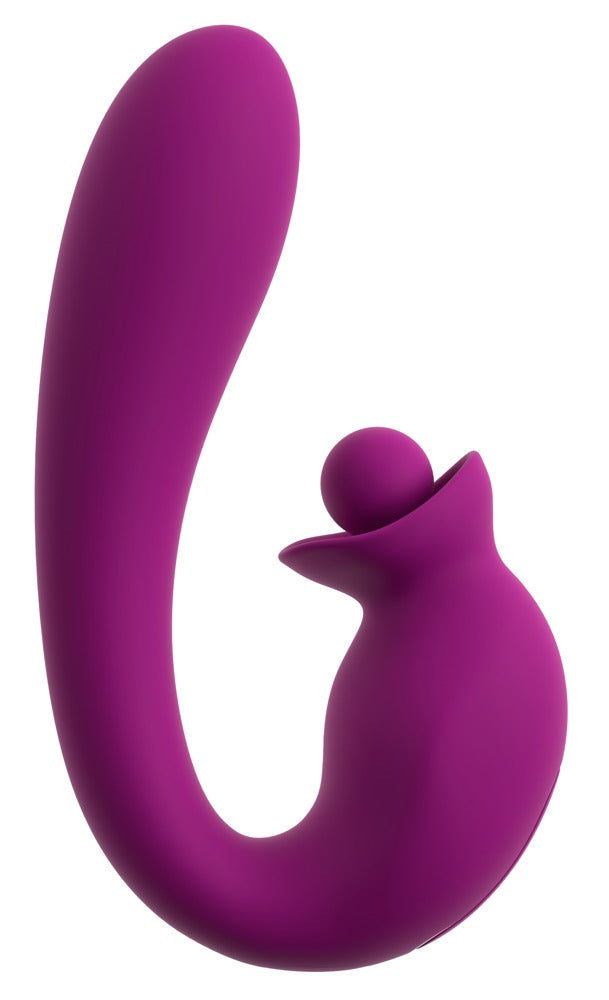 Roterende rabbit vibrator til samtidig vaginal og klitorisstimulation fra Javida