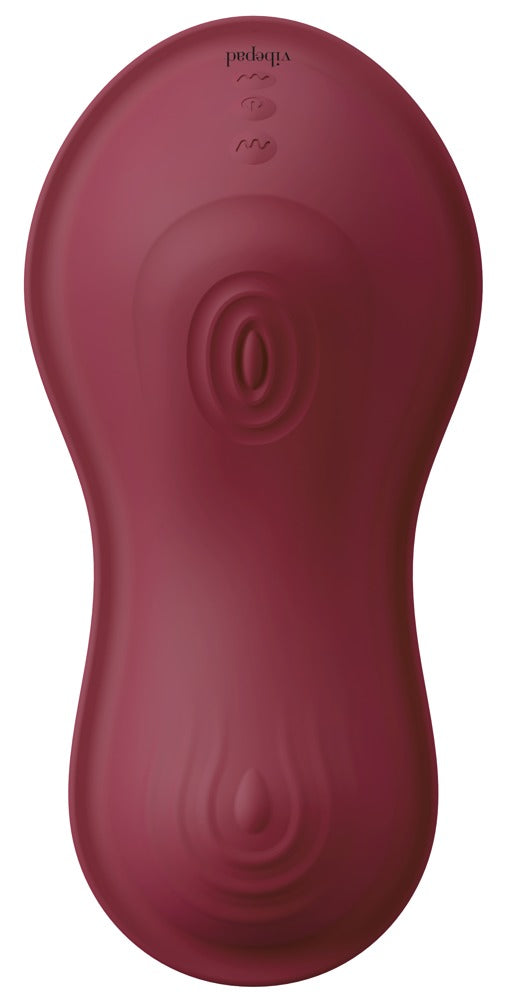 Vibepad intense 2 – hands-free vibro-pude med 2 motorer og fjernbetjening