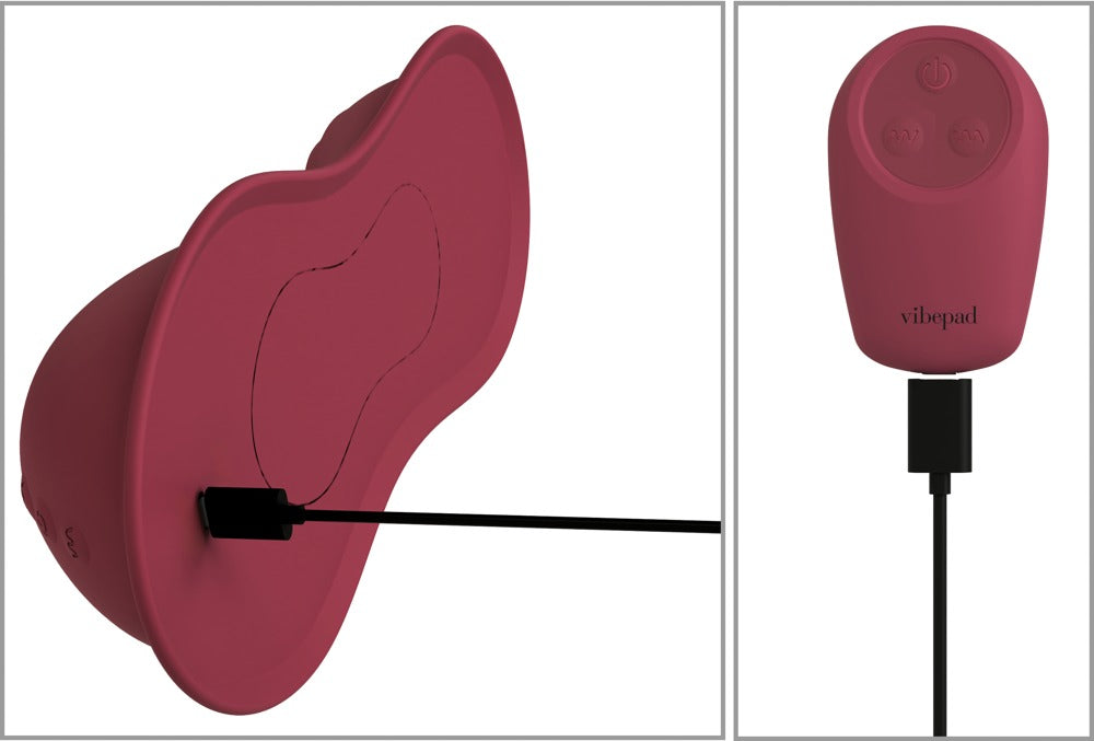 Vibepad intense 2 – hands-free vibro-pude med 2 motorer og fjernbetjening