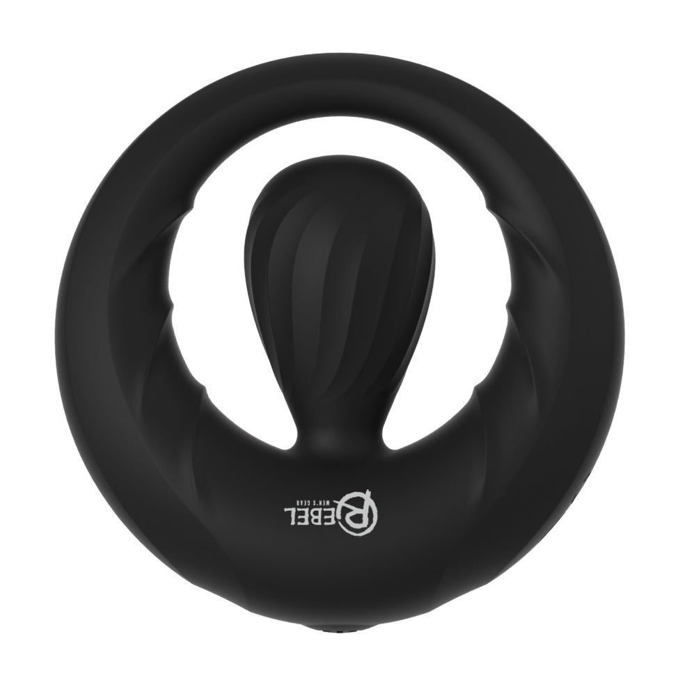 Rebel vibro-penisring med fleksibel stimulator – 10 vibrationsmodes
