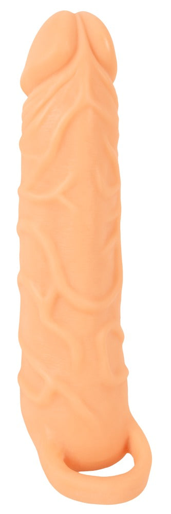 Nature Skin 2in1 masturbator med realistisk vulvaåbning og struktureret inderside
