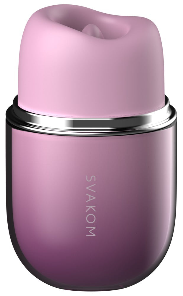SVAKOM Klitty Lay-On Vibrator med Slikke- og Sugefunktion