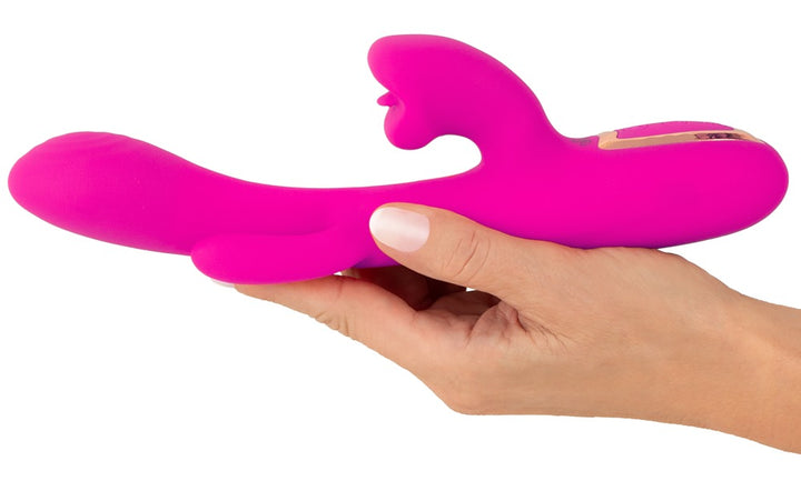 Sweet Smile Dual Swing rabbit vibrator med tre separat styrbare motorer