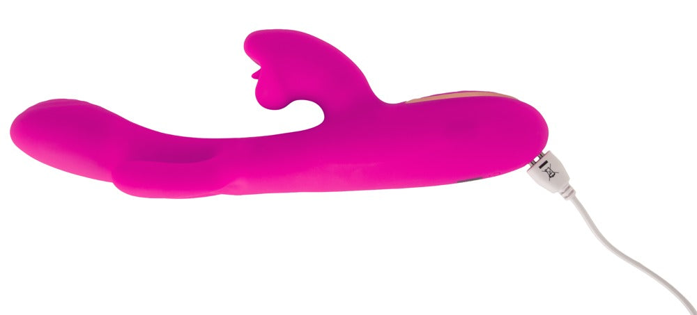 Sweet Smile vibrator med bevægelige massagearme på det indførbare skaft
