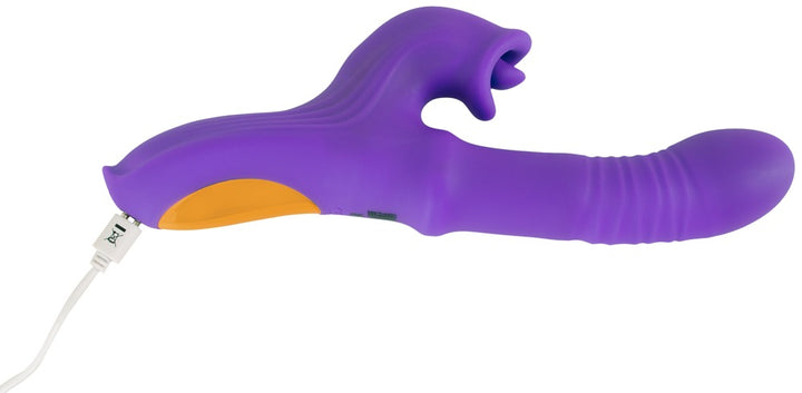 Sweet Smile Moving Ring vibrator med tre separat styrbare motorfunktioner