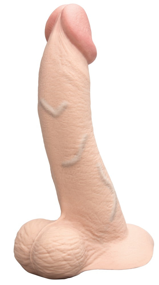 Strap-on kompatibel dildo med suction cup til hands-free brug