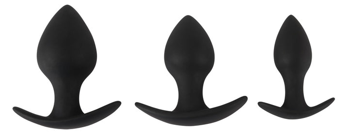 Anal trainer sæt med konisk form og Soft Touch-overflade