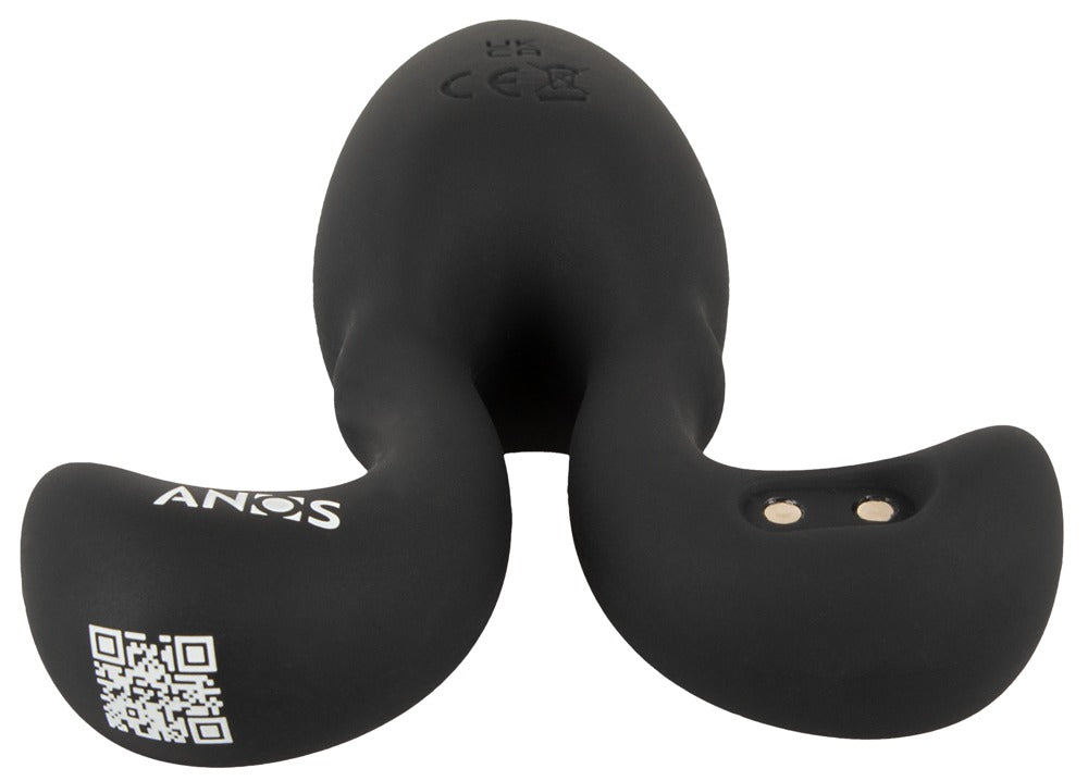 Anal plug med fleksibel pasform og USB-opladning