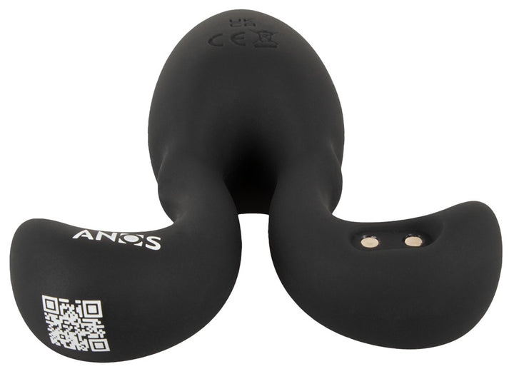 Anal plug med fleksibel pasform og USB-opladning