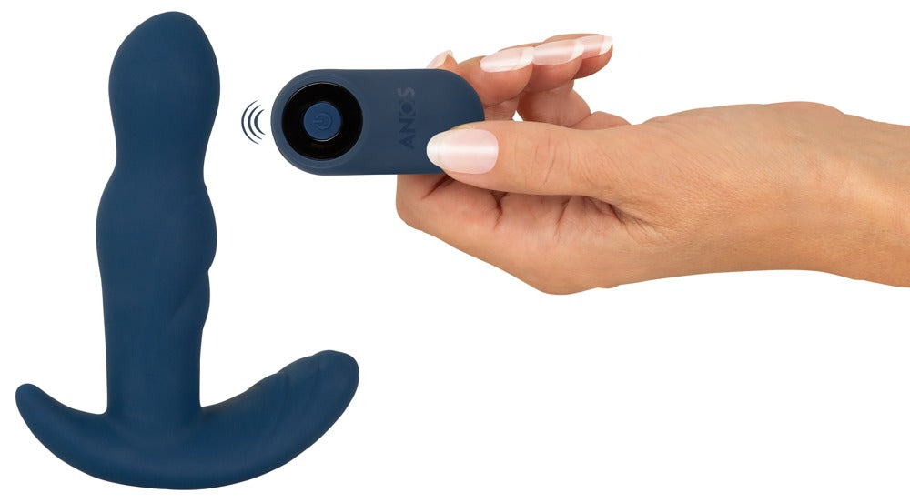 ANOS RC Rotating Prostate Plug med vibration
