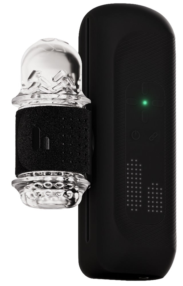 Hands-free stroker med op til 12,5 cm stroke length og TrueGrip sleeve