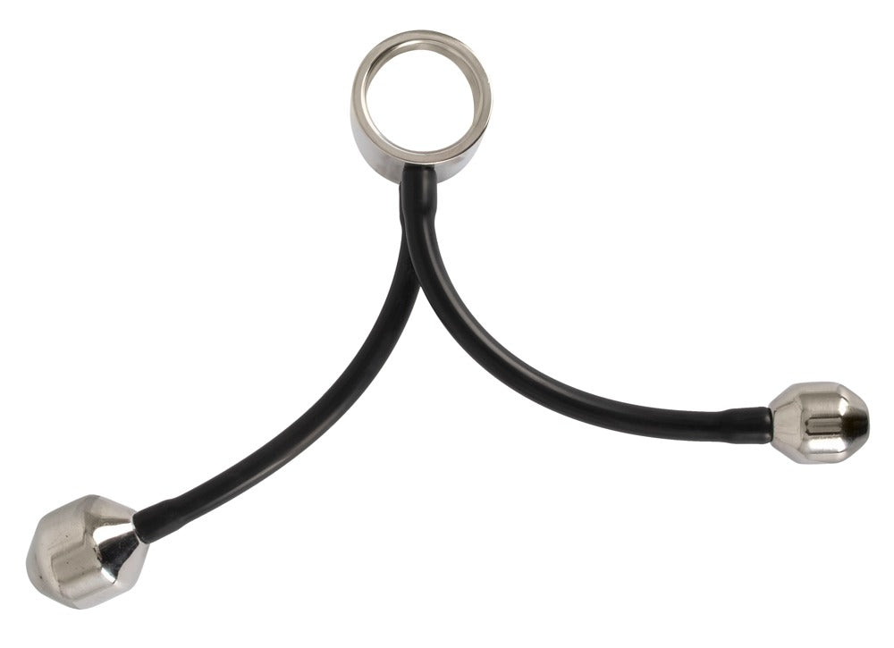 Cock ring med anal plugs og samlet vægt på 840 g