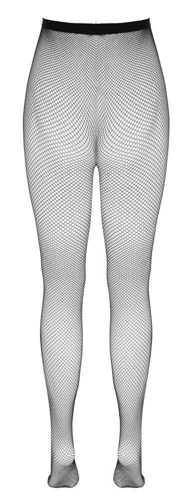 Cottelli LEGWARE black net tights i 100% polyamid