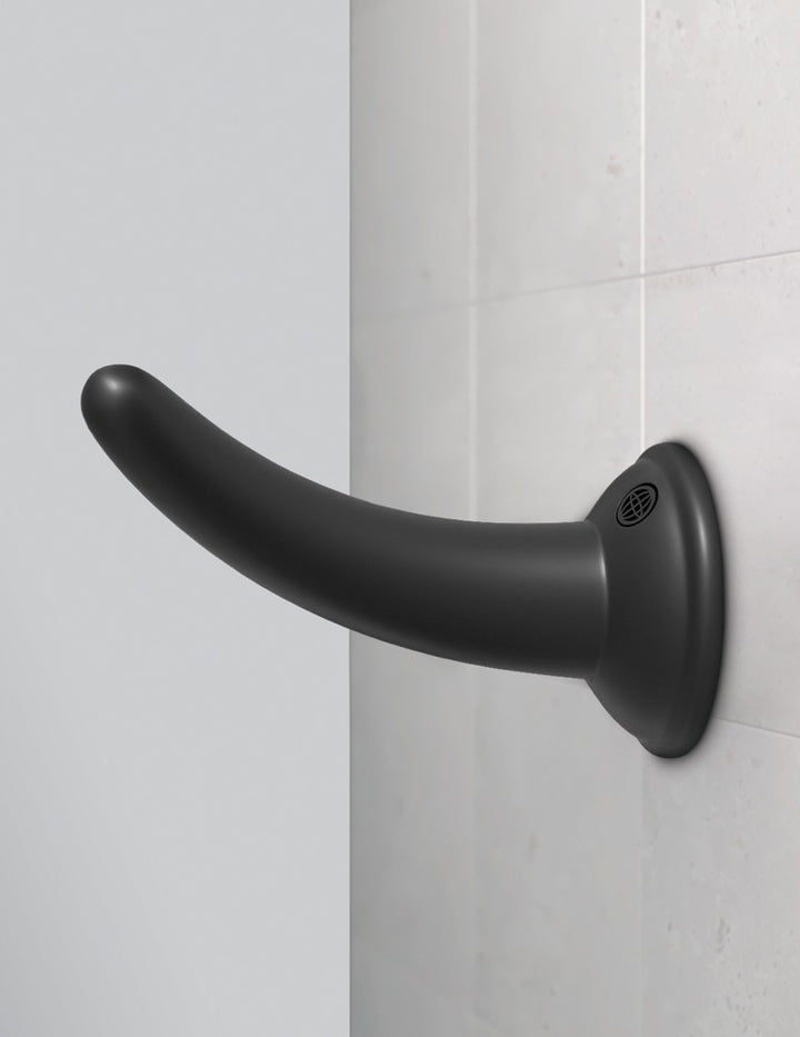 Aftagelig dildo med sugekop til harness og hands-free leg
