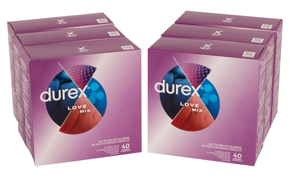 Durex kondomer med Easy-On pasform og silikonebaseret glidecreme