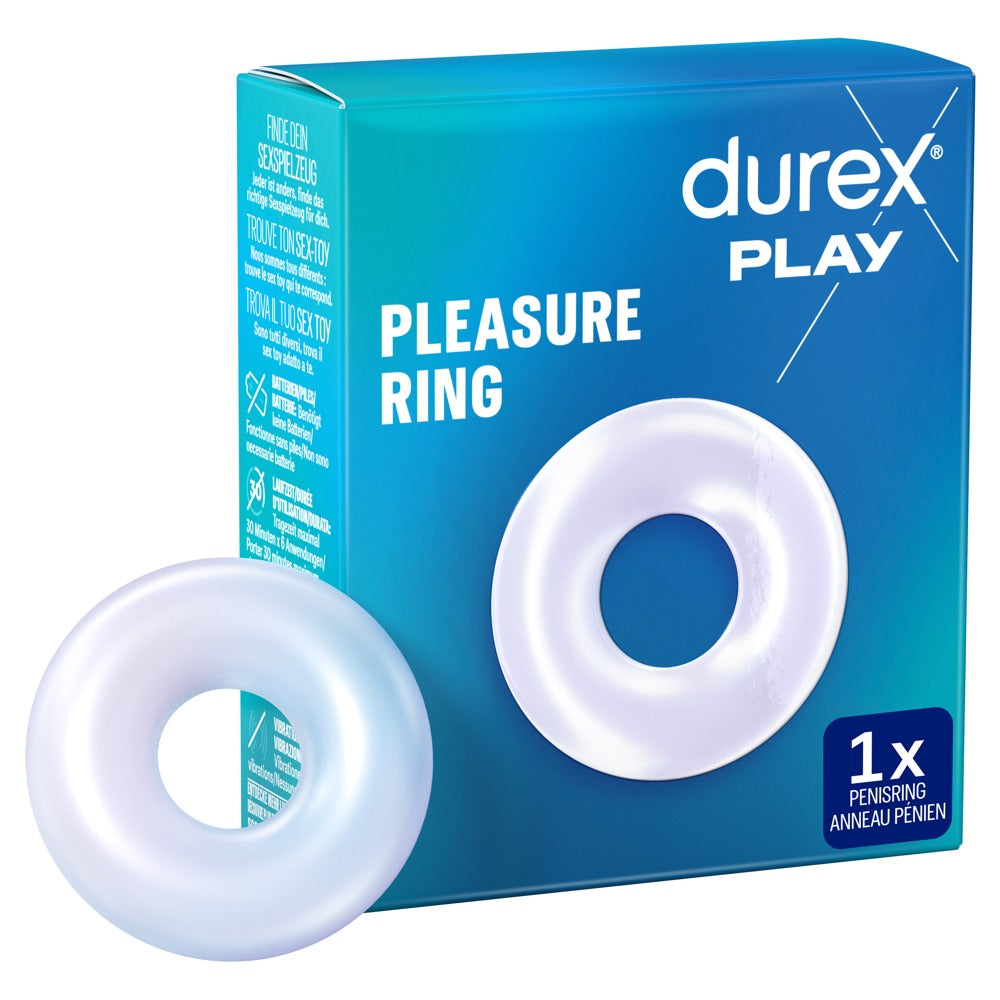 Durex Pleasure Ring transparent silikone penisring