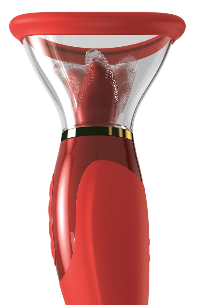 3-i-1 suction vibrator til indre og ydre stimulation