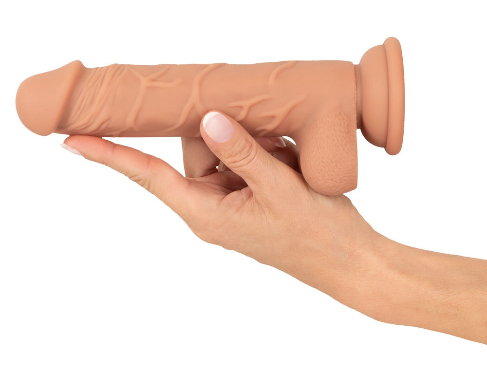 Erotisk stol med åben siddeflade og sugekopdildo