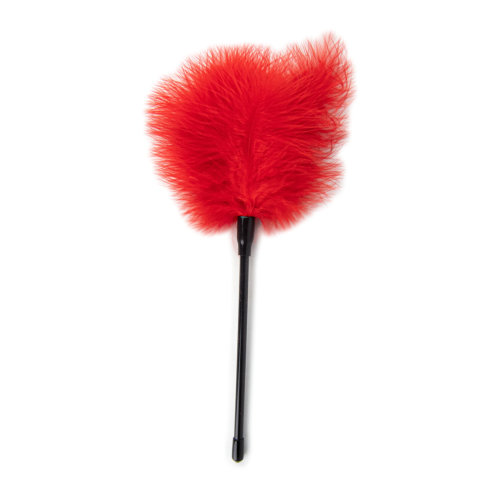 Eterna Feather Tickler med naturlig fjer og ABS-håndtag