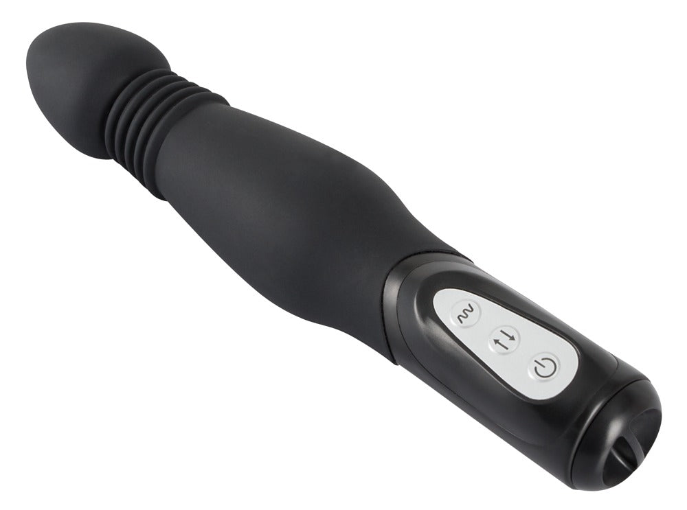 Anal vibrator med 7 vibrationsmodes og 3 thrusting-hastigheder