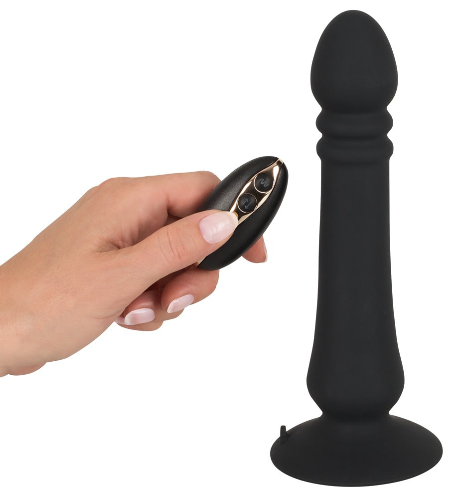 Black Velvets Anal Thruster i sort