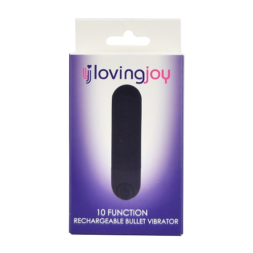 Kompakt USB bullet vibrator fra Loving Joy
