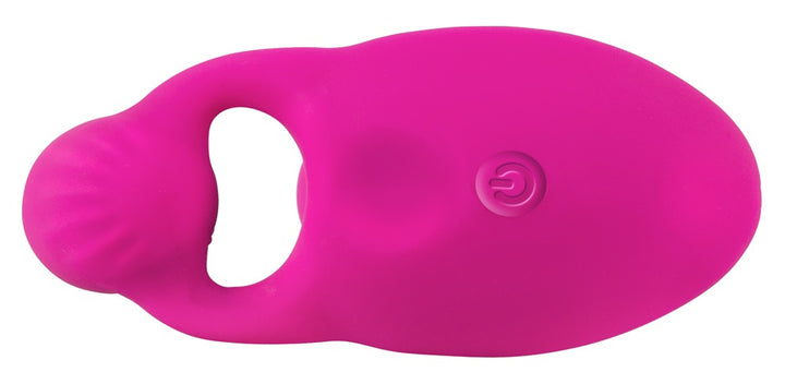 Fleksibel vibrator med G-punktsspids og bred base