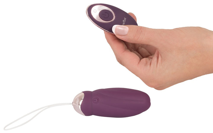 JAVIDA RC Rotating Love Ball med fjernbetjening