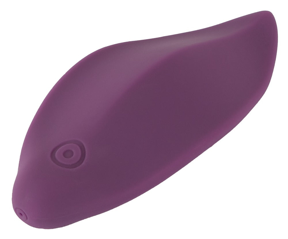Kompakt vibrator til ekstern klitoris- og vulvastimulation