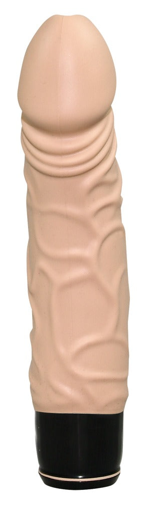 Realistisk vibrator i silikone og ABS